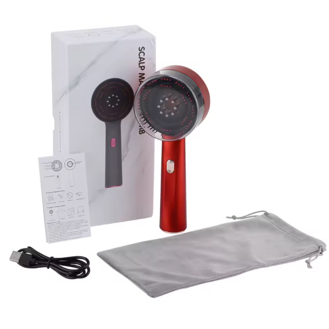 BlissCrown® Breo Brush Scalp Massager