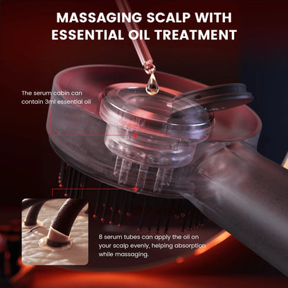 BlissCrown® Breo Brush Scalp Massager